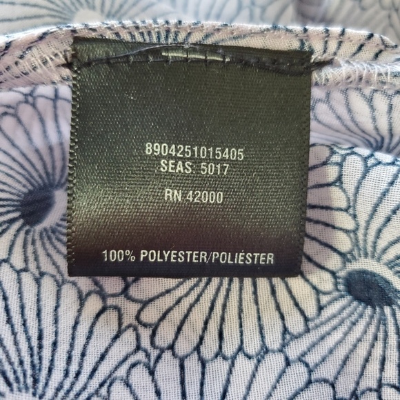 Blue Patterned Button Down - Picture 8 of 8